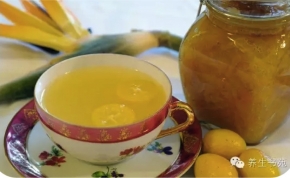Wendy廚房－冬季養生系列料理之蜂蜜金桔茶