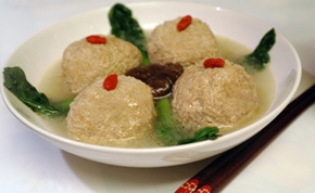Wendy廚房－春季養生料理之清燉山藥獅子頭
